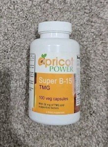 Apricot Power Super B-15 TMG 100 Veg Caps