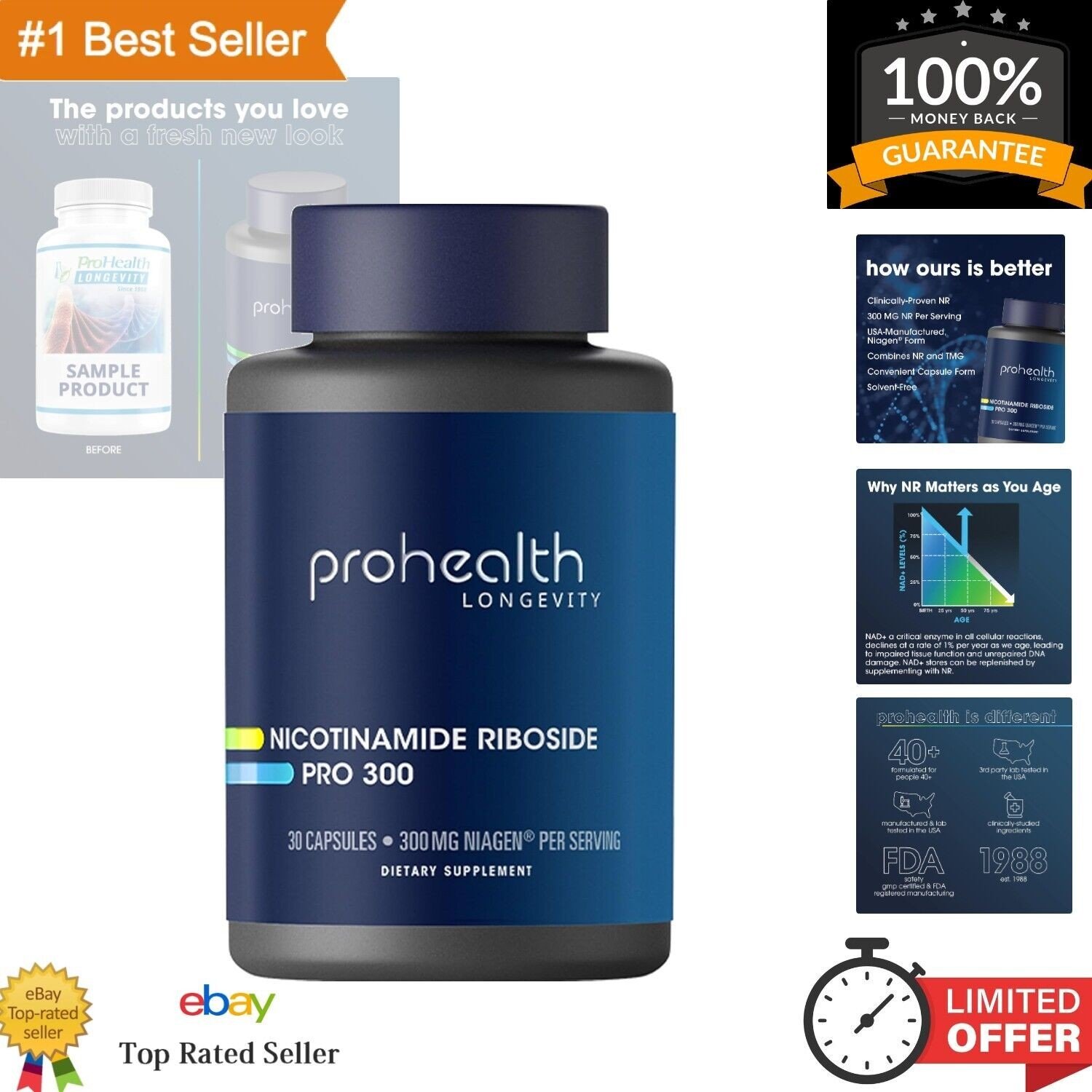 Vegan Nicotinamide Riboside with 150mg TMG Capsules