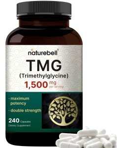TMG Trimethylglycine 1500mg - 240 Capsules