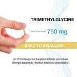 Puregen Labs TMG Trimethylglycine 750mg, 120 Veg Caps