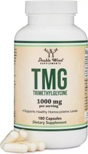 TMG Trimethylglycine 1,000mg - 180 Capsules