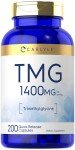 TMG Supplement 1400mg - 200 Non-GMO Caplets