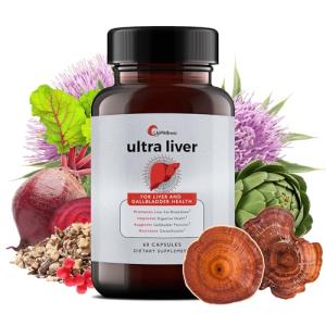 UpWellness Ultra Liver Support Supplement - 60 Capsules