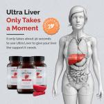 UpWellness Ultra Liver Support Supplement - 60 Capsules