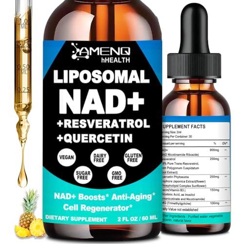 High Potency NAD Plus Liquid Supplement for Energy