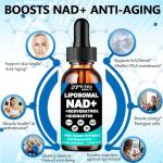 High Potency NAD Plus Liquid Supplement for Energy