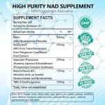 High Potency NAD Plus Liquid Supplement for Energy