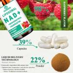 Liposomal NAD Resveratrol Supplement for Energy & Focus
