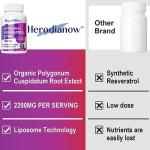 Liposomal Resveratrol with TMG - 2200 MG Antioxidant