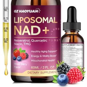 Liposomal NAD+ Liquid Drops for Brain Health
