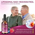 Liposomal NAD+ Liquid Drops for Brain Health