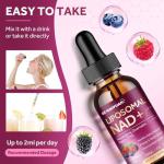 Liposomal NAD+ Liquid Drops for Brain Health