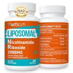 Aesticum 2000 MG Liposomal NMN Supplement - 120 Softgels