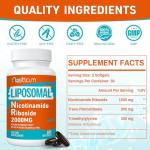 Aesticum 2000 MG Liposomal NMN Supplement - 120 Softgels