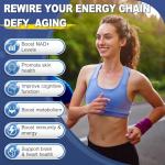 NAD+ Boost Supplement with NMN & Resveratrol, 120 Count