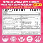 Methyl B12 & L-Methylfolate Gummies for Energy