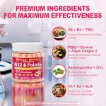 Methyl B12 & L-Methylfolate Gummies for Energy