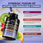 Methylated Multivitamin - 9-in-1 Energy & Mood Booster