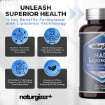 NAD+ Resveratrol 1000mg Anti-Aging Supplement 120 Caps