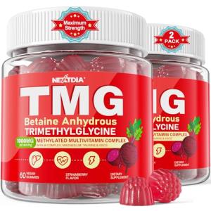 TMG Gummies 1000mg for Energy & Brain Health