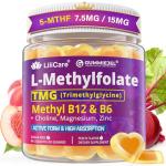 L-MethylFolate & B12 Gummies for Methylation Support