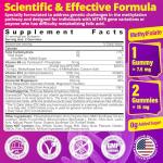 L-MethylFolate & B12 Gummies for Methylation Support