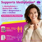 L-MethylFolate & B12 Gummies for Methylation Support
