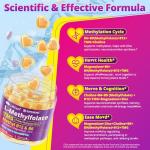 L-MethylFolate & B12 Gummies for Methylation Support