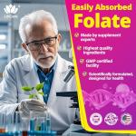 L-MethylFolate & B12 Gummies for Methylation Support