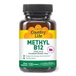 Country Life Methyl B12 Lozenges, Berry Flavor, 3000 mcg