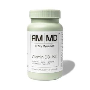 Amy Myers MD Vitamin D3/K2 Capsules for Health
