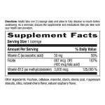 Country Life Vegan Methyl B-12 Lozenges, 3000 mcg