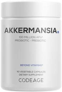 Codeage Akkermansia Probiotic - 90 Gluten-Free Capsules