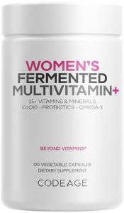 Codeage Women’s Daily Multivitamin with Probiotics - 120 Caps