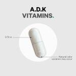 Codeage ADK Vitamins - A, D3, K1 & K2 Capsules