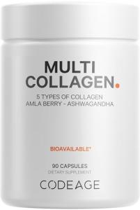 Collagen Peptides with Ashwagandha & Amla Berry