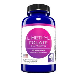 MD.Life L-Methylfolate 5-MTHF 15 mg 60 Capsules