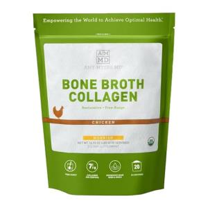 Organic Chicken Bone Broth Collagen Powder - 20 Servings