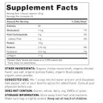 Organic Chicken Bone Broth Collagen Powder - 20 Servings