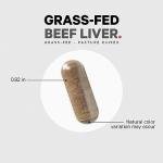 Grass Fed Beef Liver Supplement Capsules - 180 Count