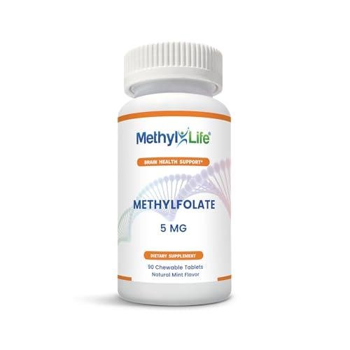 MethylLife® Chewable Active Folate Tablets, 5 mg