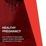 5-Methylfolate 1,000mcg - Brain Support Supplement