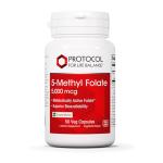 5,000mcg Methylfolate for Brain Support, 50 Veg Caps