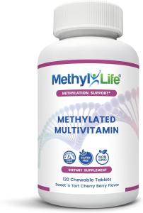 Methyl Life Chewable Methylated Multivitamin - 120 Caps