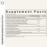 Fermented Digestive Enzymes - 90 Capsules Supply