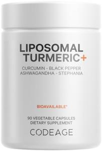 Organic Turmeric Curcumin Supplement with Black Pepper