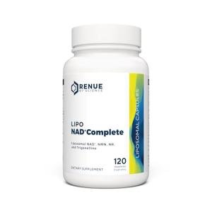 RENUE NAD+ Complete Liposomal Capsules - 120 Count
