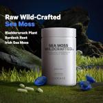 Raw Irish Sea Moss & Spirulina Supplement Capsules