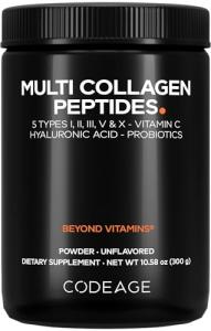 Codeage Multi Collagen Peptides with Probiotics 10.58oz