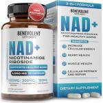 Benevolent NAD+ Supplement 1050mg for Health & Energy
